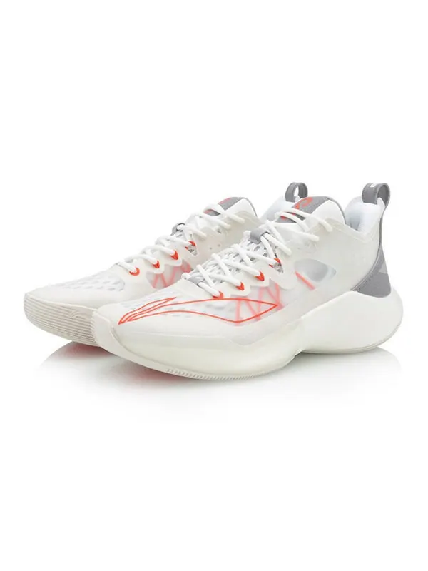 Кроссовки sonic 8 низкие Li-Ning — изображение 3 из 4, белый/красный