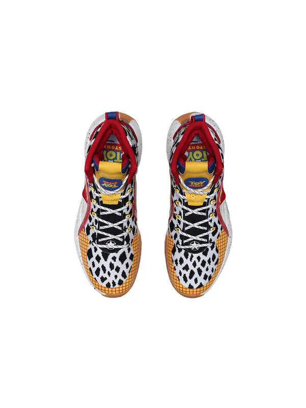 Кроссовки disney x высокие Li-Ning — изображение 4 из 4, белый/желтый/синий