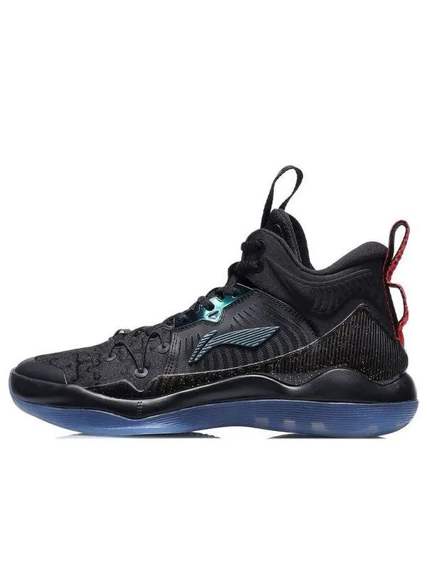Кроссовки профессиональные баскетбольные кроссовки Li-Ning — изображение 1 из 4, черный/синий/красный