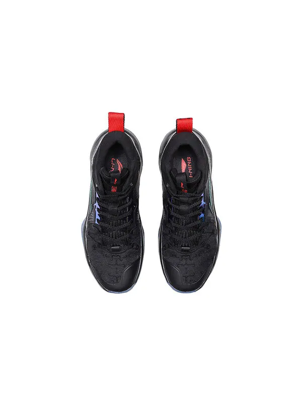 Кроссовки профессиональные баскетбольные кроссовки Li-Ning — изображение 4 из 4, черный/синий/красный