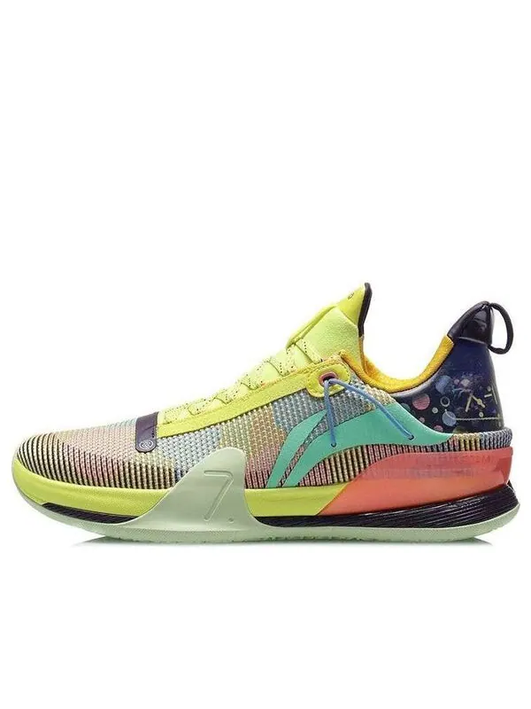 Кроссовки speed 7 premium cj mccollum Li-Ning — изображение 1 из 4, желтый/фиолетовый