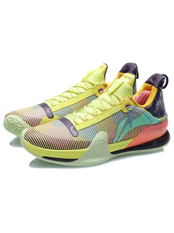 Кроссовки speed 7 premium cj mccollum Li-Ning — изображение 3 из 4, желтый/фиолетовый
