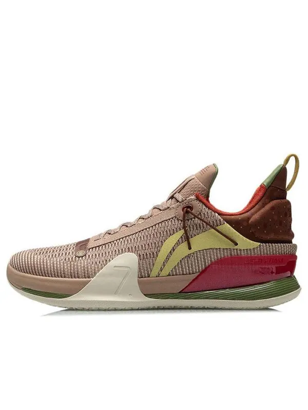 Кроссовки speed 7 премиум Li-Ning — изображение 1 из 4, красный/коричневый