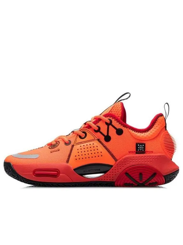 Кроссовки Wade All City 9 Li-Ning — изображение 1 из 4, оранжевый