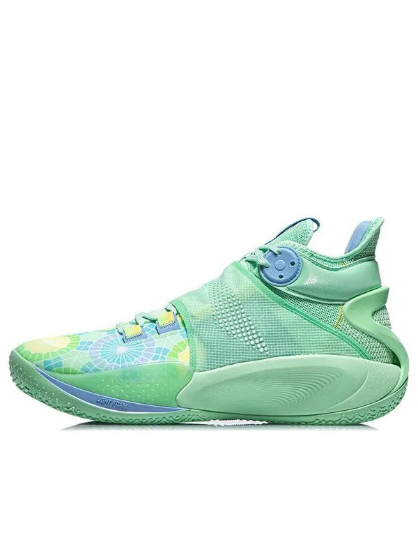 Кроссовки соник 9 мид Li-Ning — изображение 1 из 4, зеленый