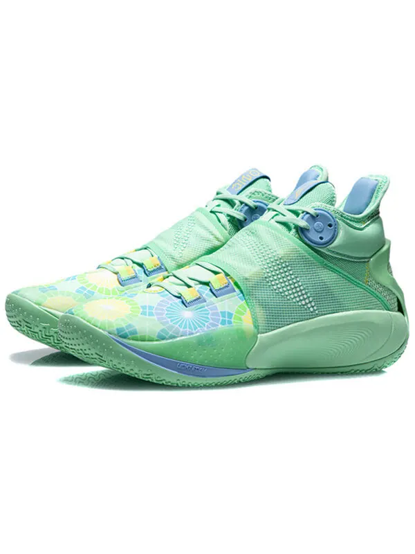 Кроссовки соник 9 мид Li-Ning — изображение 3 из 4, зеленый