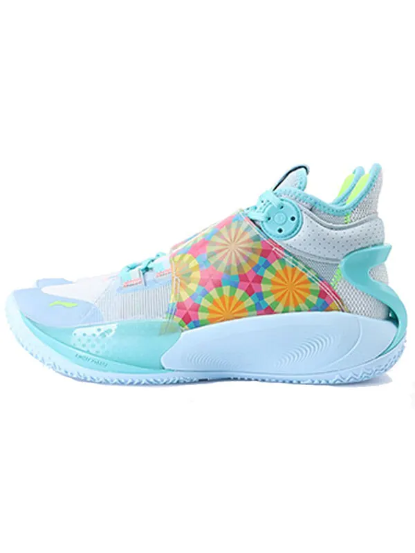 Кроссовки 9 cj mccollum баскетбольные кроссовки Li-Ning — изображение 3 из 4, синий/мульти
