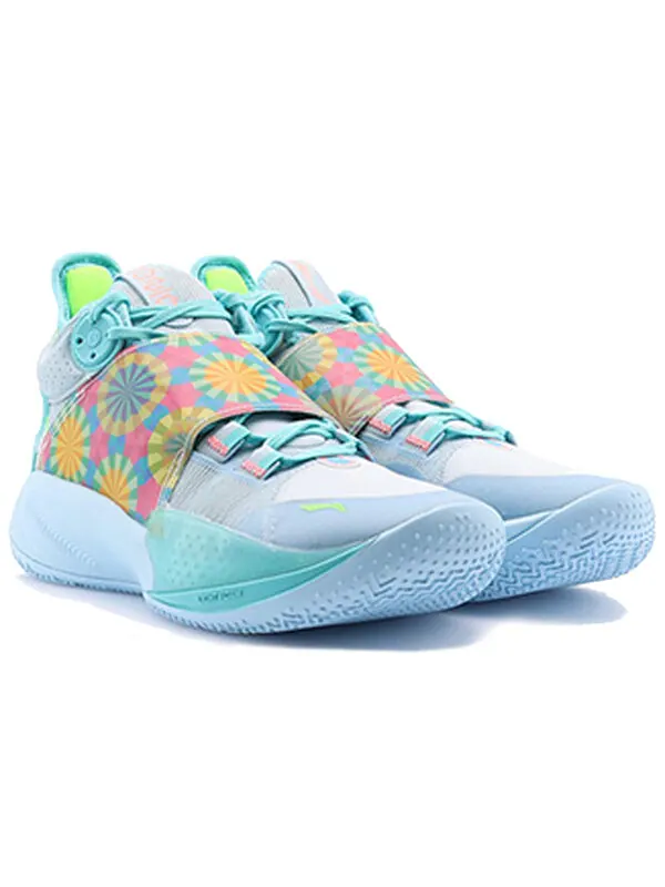 Кроссовки 9 cj mccollum баскетбольные кроссовки Li-Ning — изображение 4 из 4, синий/мульти