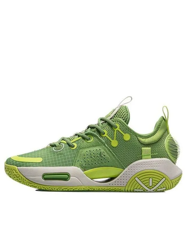 Кроссовки wade all city 9 v1.5 Li-Ning — изображение 1 из 4, оливковый зеленый