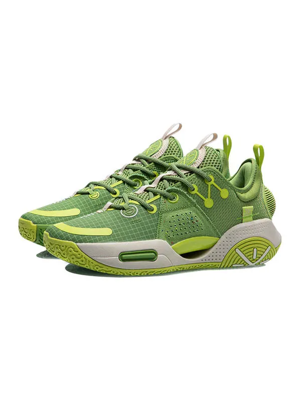 Кроссовки wade all city 9 v1.5 Li-Ning — изображение 4 из 4, оливковый зеленый