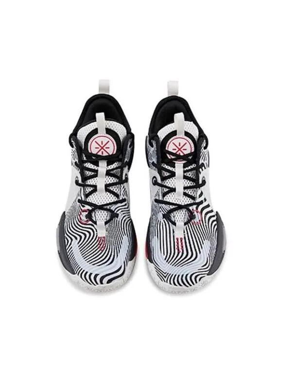 Кроссовки wade all city 9 v1.5 Li-Ning — изображение 3 из 3, черный/белый