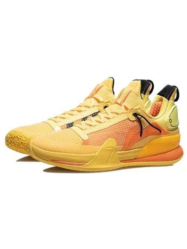 Кроссовки speed 7 премиум Li-Ning — изображение 3 из 4, желтый/оранжевый