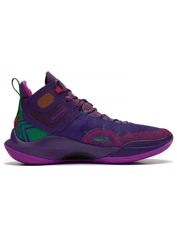 Кроссовки cj1 cj mccollum Li-Ning — изображение 2 из 4, темный фиолетовый