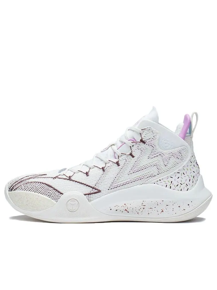 Кроссовки Li-Ning CJ1 C.J. McCollum 'Creamy White Vanilla' — изображение 1 из 4, белый