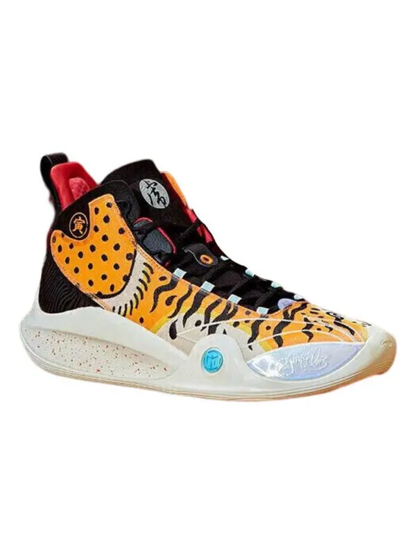 Кроссовки cj1 cj mccollum оранжевый ограниченный Li-Ning — изображение 2 из 4, черный/оранжевый