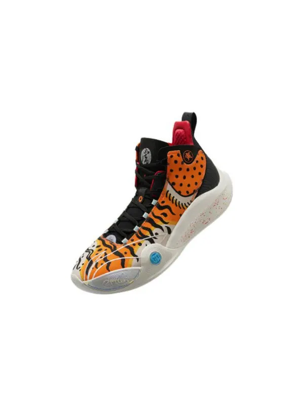Кроссовки cj1 cj mccollum оранжевый ограниченный Li-Ning — изображение 4 из 4, черный/оранжевый