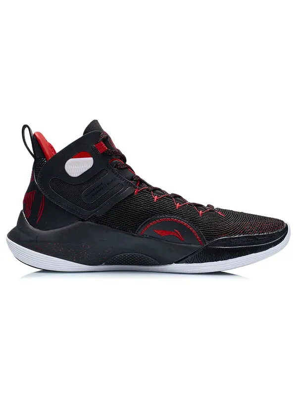 Кроссовки cj1 cj mccollum mid Li-Ning — изображение 2 из 3, черный/красный