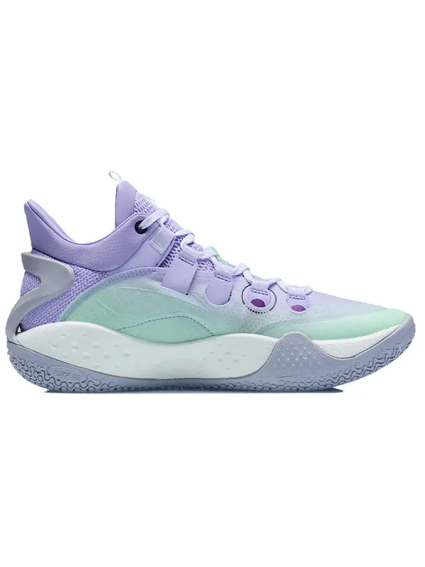 Кроссовки соник 9 низкие Li-Ning — изображение 2 из 4, фиолетовый/зеленый