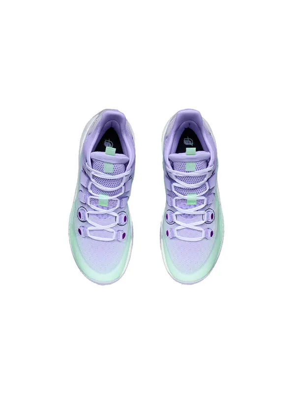 Кроссовки соник 9 низкие Li-Ning — изображение 4 из 4, фиолетовый/зеленый