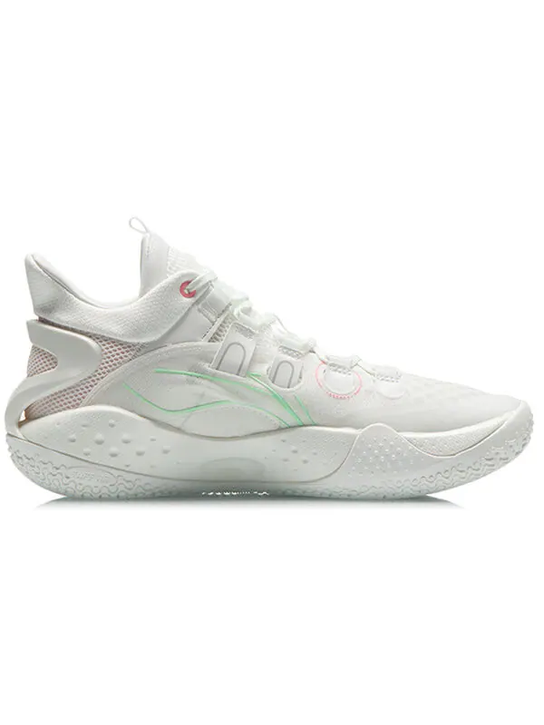 Кроссовки соник 9 низкие Li-Ning — изображение 2 из 4, белый/зеленый