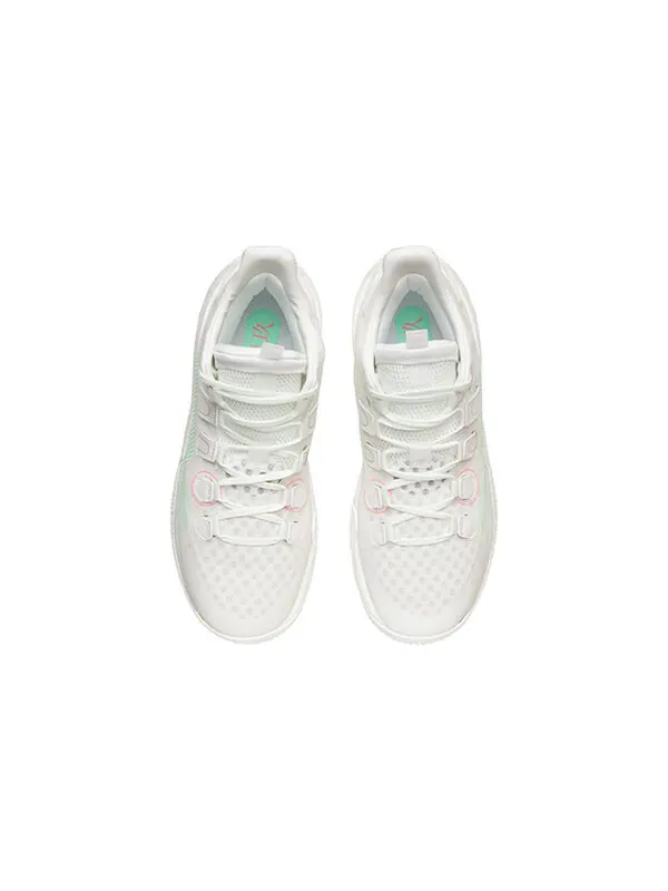 Кроссовки соник 9 низкие Li-Ning — изображение 4 из 4, белый/зеленый