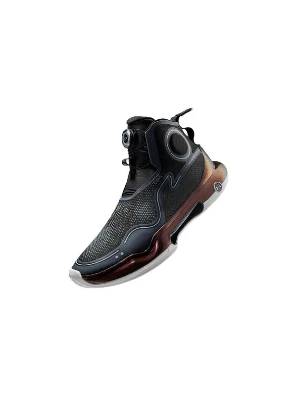 Кроссовки yushuai evolution высокие Li-Ning — изображение 4 из 4, черный/коричневый