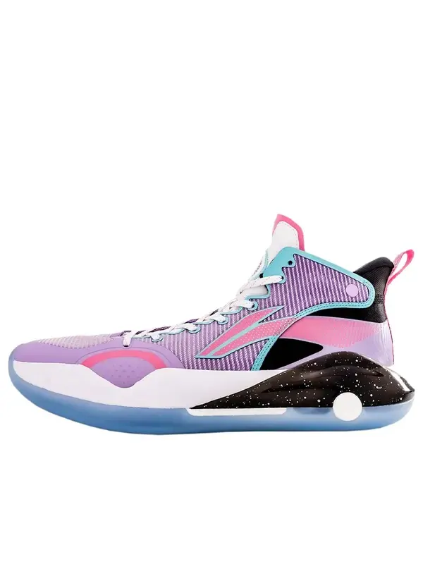Кроссовки yushuai 15 Li-Ning — изображение 1 из 4, фиолетовый/розовый/белый