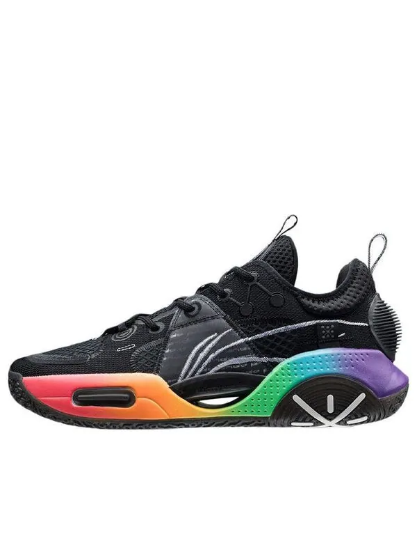 Кроссовки wade all city 9 v1.5 Li-Ning — изображение 1 из 4, черный/мульти