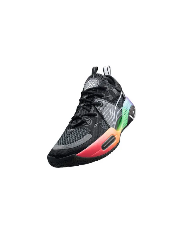 Кроссовки wade all city 9 v1.5 Li-Ning — изображение 3 из 4, черный/мульти