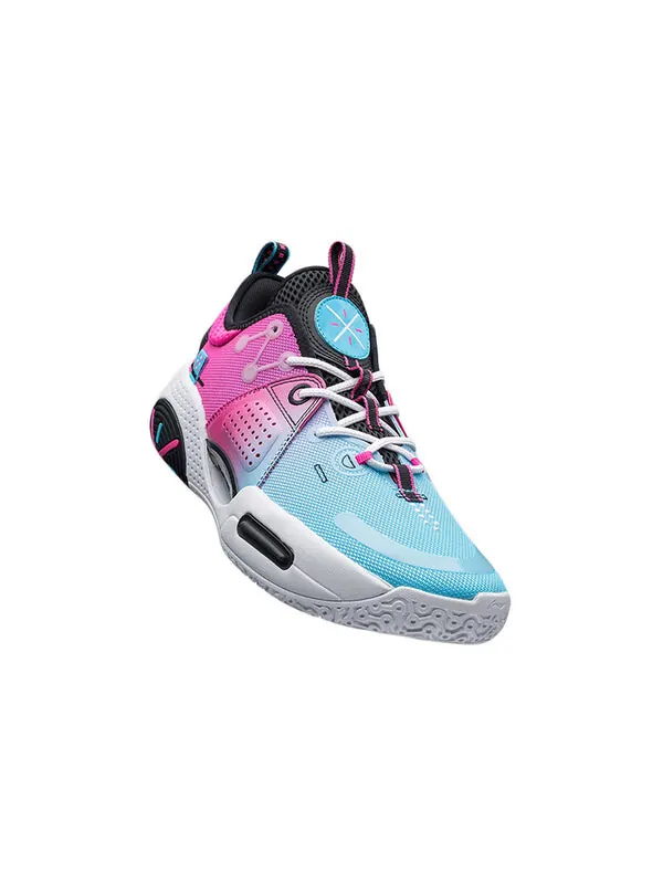 Кроссовки wade all city 9 v1.5 Li-Ning — изображение 3 из 4, синий/розовый