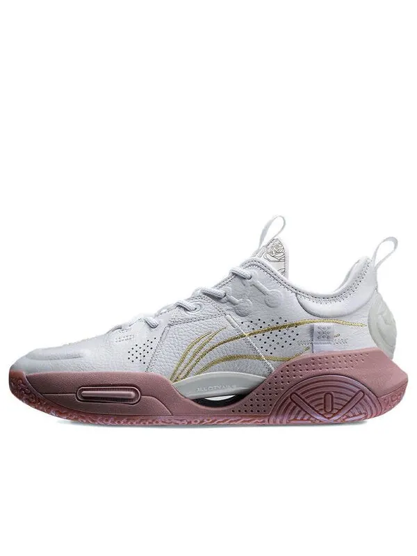 Кроссовки wade all city 9 v2 Li-Ning — изображение 1 из 4, белый/розовый
