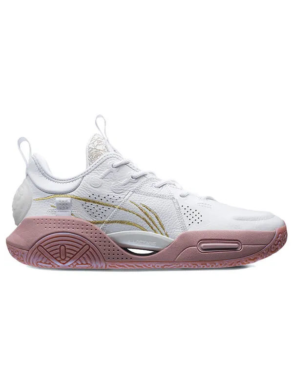 Кроссовки wade all city 9 v2 Li-Ning — изображение 2 из 4, белый/розовый