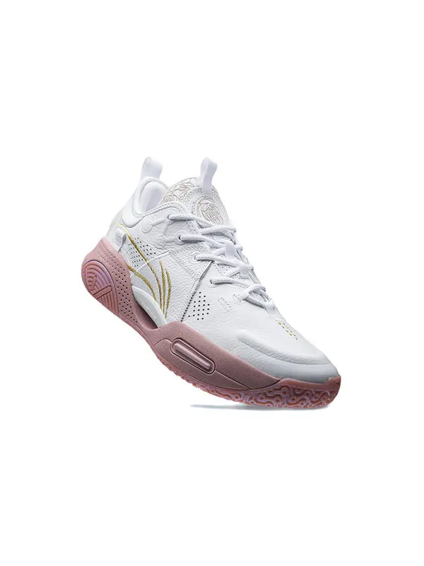 Кроссовки wade all city 9 v2 Li-Ning — изображение 4 из 4, белый/розовый