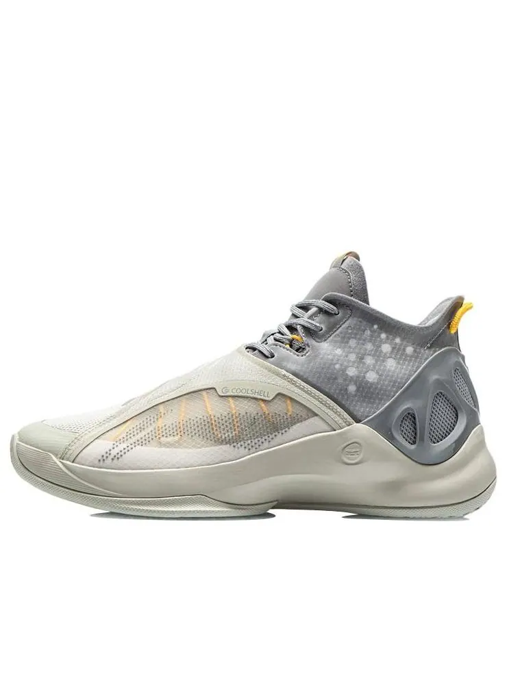 Кроссовки Li-Ning Way of Wade 'Yellow Grey' — изображение 1 из 5, серый