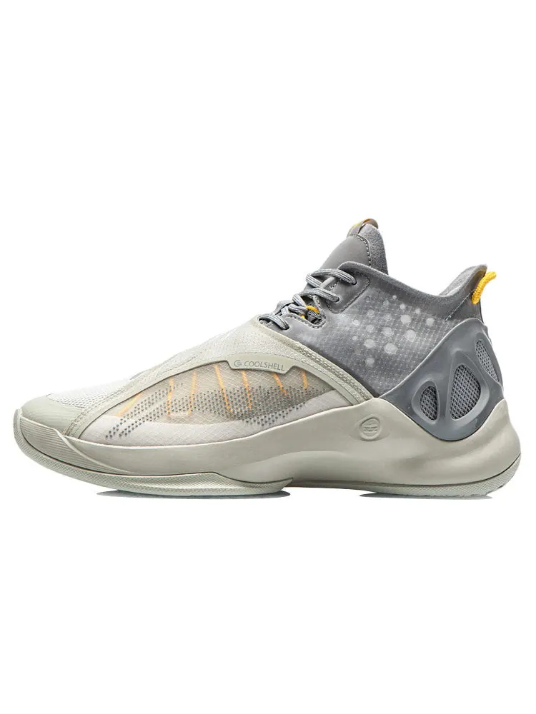 Кроссовки Li-Ning Way of Wade 'Yellow Grey' — изображение 2 из 5, серый