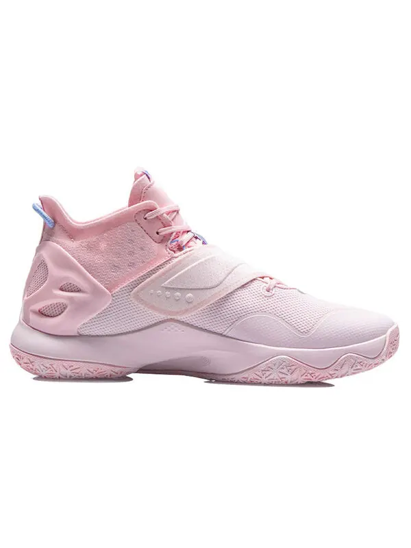 Кроссовки дышащие баскетбольные кроссовки Li-Ning — изображение 3 из 4, розовый/белый