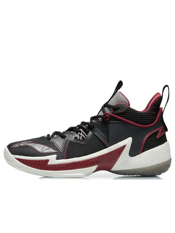 Кроссовки zhengfeng mid Li-Ning — изображение 1 из 4, черный/красный/белый