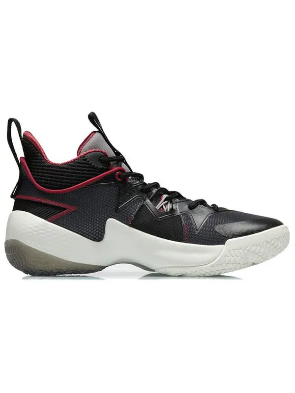 Кроссовки zhengfeng mid Li-Ning — изображение 3 из 4, черный/красный/белый