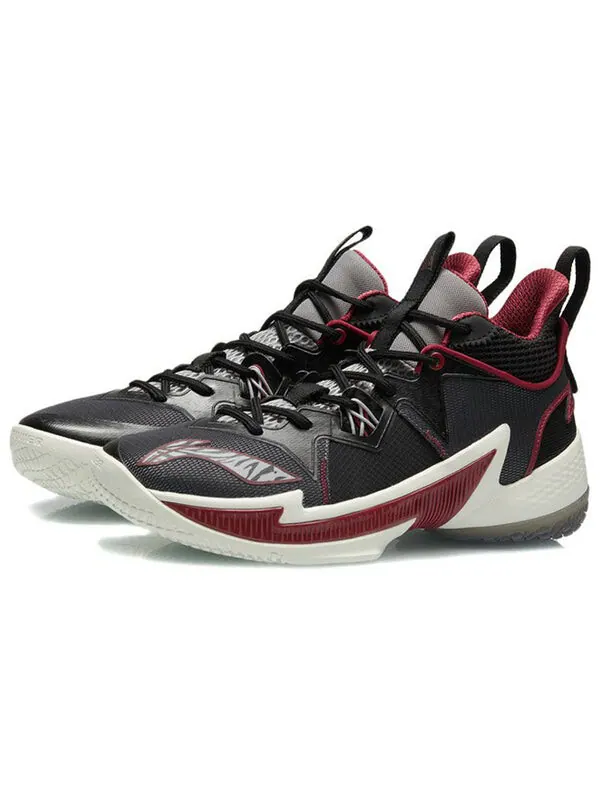 Кроссовки zhengfeng mid Li-Ning — изображение 4 из 4, черный/красный/белый