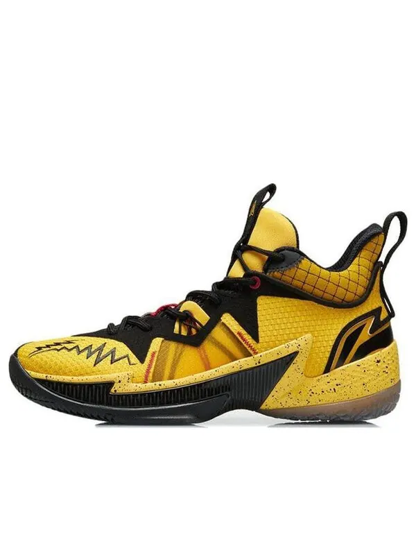 Кроссовки zhengfeng mid Li-Ning — изображение 1 из 4, желтый/черный