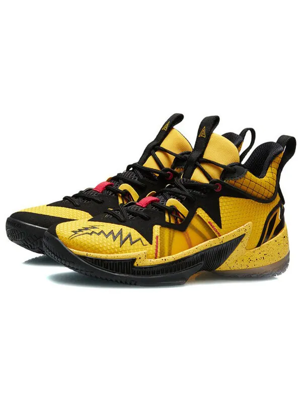Кроссовки zhengfeng mid Li-Ning — изображение 3 из 4, желтый/черный