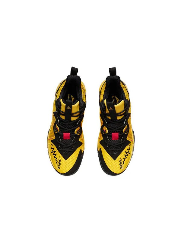 Кроссовки zhengfeng mid Li-Ning — изображение 4 из 4, желтый/черный