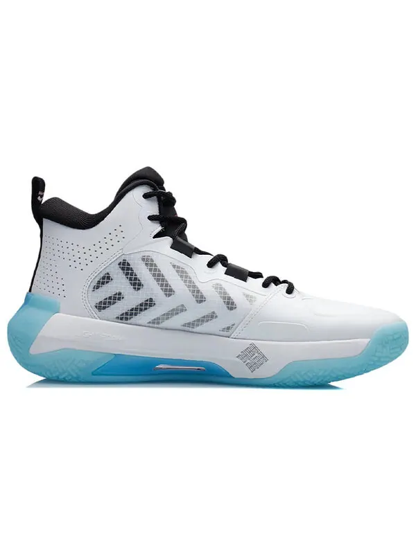 Кроссовки liren 2 mid Li-Ning — изображение 2 из 4, белый/синий/черный
