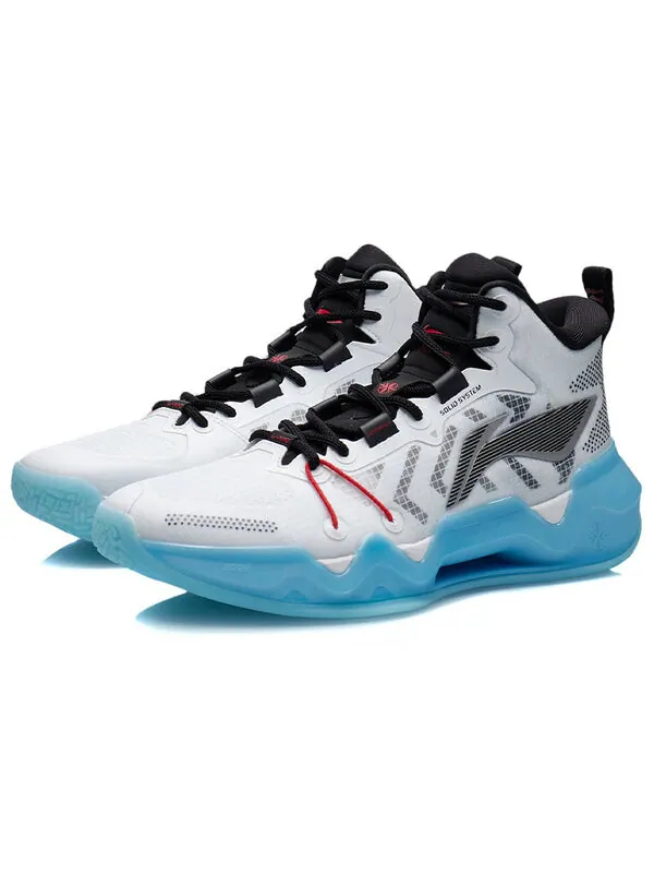 Кроссовки liren 2 mid Li-Ning — изображение 3 из 4, белый/синий/черный