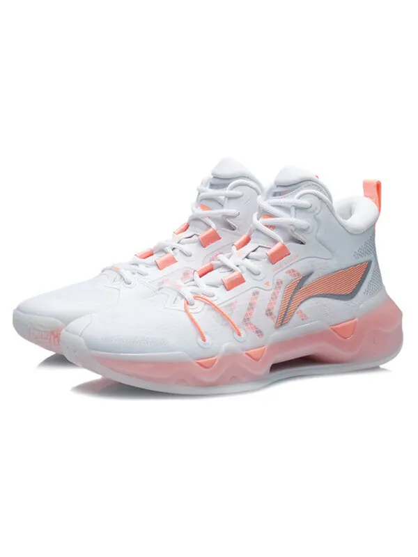 Кроссовки острые лезвия 2 средние Li-Ning — изображение 3 из 4, белый/светлый оранжевый