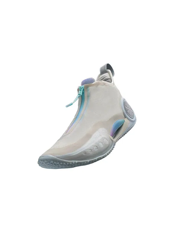 Кроссовки way of wade 9 Li-Ning — изображение 2 из 4, белый/синий
