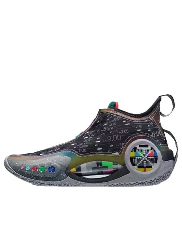 Кроссовки way of wade 9 Li-Ning — изображение 1 из 4, черный/мульти-/серый