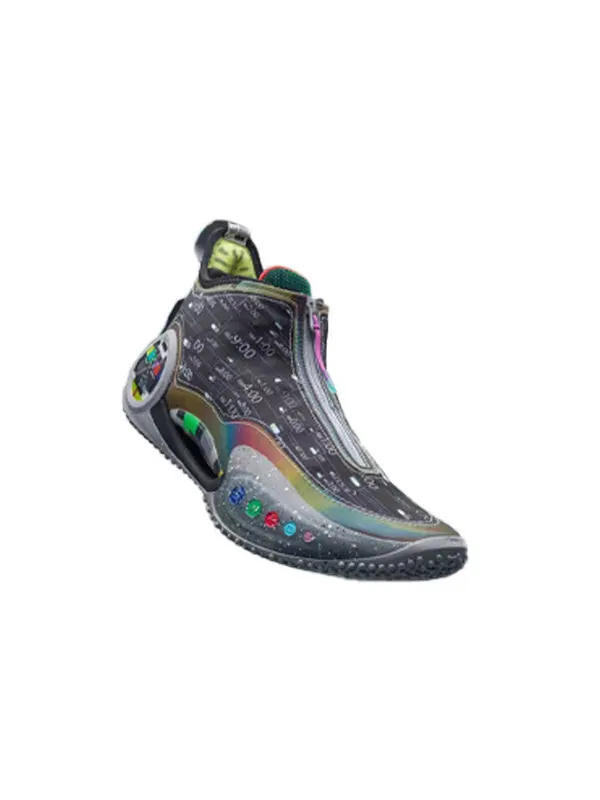 Кроссовки way of wade 9 Li-Ning — изображение 4 из 4, черный/мульти-/серый