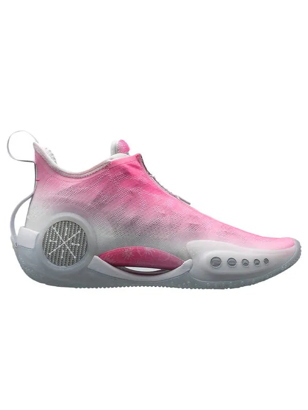 Кроссовки way of wade 9 Li-Ning — изображение 2 из 4, розовый/серый