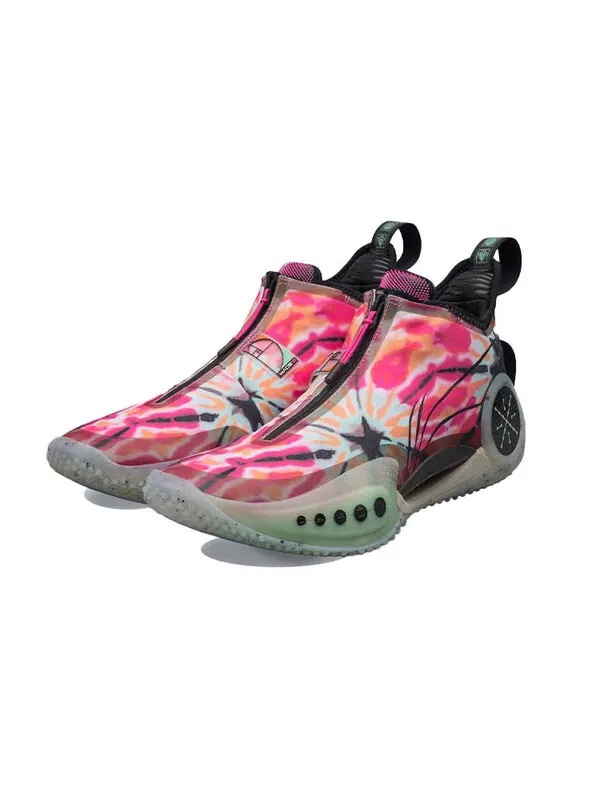 Кроссовки way of wade 9 Li-Ning — изображение 2 из 4, розовый/черный